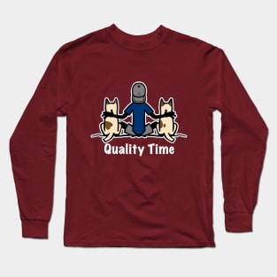 quality time Long Sleeve T-Shirt